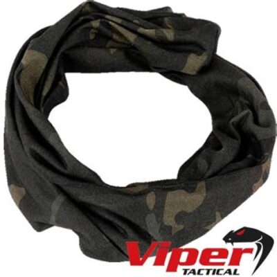Viper Tactical Snood in Black Camo