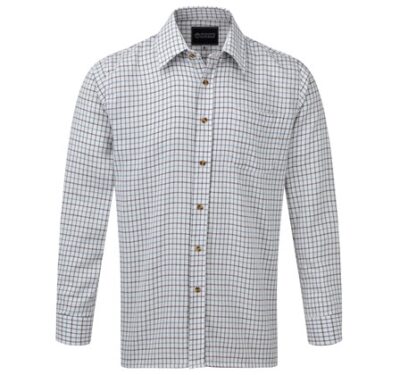 Castle Clothing Tattersall Shirt Blue Check