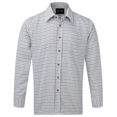 Castle Clothing Tattersall Shirt Blue Check