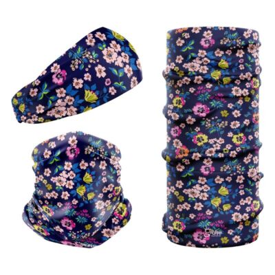 Recycled Neckwear Floral Flowers