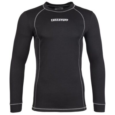 Long Sleeved Base Layer Top Black